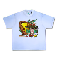 Grape Ice livin' that softball mom life Urban Heavy Tee - Zillion Design Studio