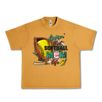Peanut Butter livin' that softball mom life Urban Heavy Tee - Zillion Design Studio