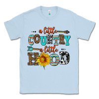 Dusty Blue a little country a little hood Classic Tee - AdoDesignShop