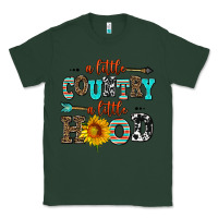 Sports Green a little country a little hood Classic Tee - AdoDesignShop