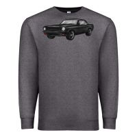 Charcoal Heather classic car Premium Sweatshirt - MaliasSmallBusiness