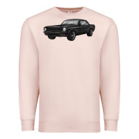 Pale Pink classic car Premium Sweatshirt - MaliasSmallBusiness