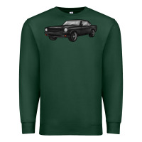 Sports Green classic car Premium Sweatshirt - MaliasSmallBusiness