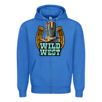 True Royal wild west Zipper Hoodie - JahusDesignShop