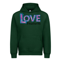 Forest Green love teacher life Urban Hoodie - Bettercallsaul
