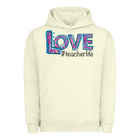 Pigment Pistachio love teacher life Urban Hoodie - Bettercallsaul