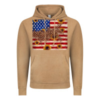 Vintage Camel American flag leopard sunflower Vintage Hoodie - JahusDesignShop