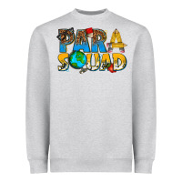 Heather Grey para squad Heavyweight Sweatshirt - texasbilliewilder