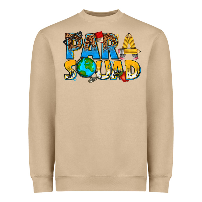 Para Squad Heavyweight Sweatshirt by texasbilliewilder | Teevron