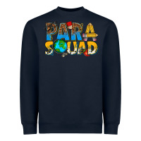Navy para squad Heavyweight Sweatshirt - texasbilliewilder