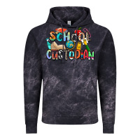 Cloud Black school custodian Vintage Hoodie - Zillion Design Studio