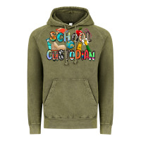 Vintage Olive school custodian Vintage Hoodie - Zillion Design Studio