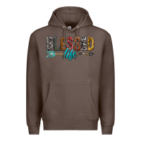 Coffee Blessed Life Premium Hoodie - BundleAndBundleShop