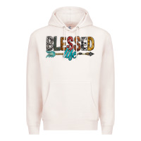 Pale Pink Blessed Life Premium Hoodie - BundleAndBundleShop