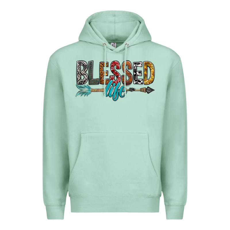 Blessed Life Premium Hoodie by BundleAndBundleShop | Teevron