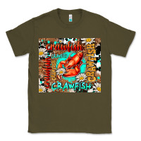 Army Green western crawfish Classic Tee - AdoDesignShop