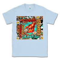 Dusty Blue western crawfish Classic Tee - AdoDesignShop
