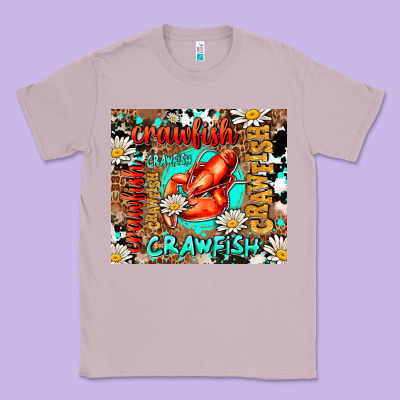 Western Crawfish Classic Tee Designed By Adodesignshop
