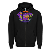 Black autumn vibes Zipper Hoodie - JahusDesignShop