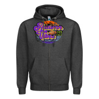 Charcoal Heather autumn vibes Zipper Hoodie - JahusDesignShop