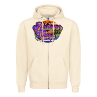 Sandshell autumn vibes Zipper Hoodie - JahusDesignShop