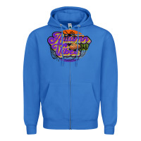 True Royal autumn vibes Zipper Hoodie - JahusDesignShop