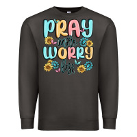 Smoke pray more worry less Premium Sweatshirt - MaliasSmallBusiness
