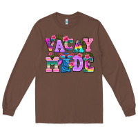 Chestnut vacay mode Long Sleeve Tee - AdoDesignShop