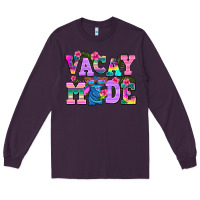 Plum vacay mode Long Sleeve Tee - AdoDesignShop