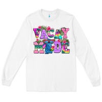 White vacay mode Long Sleeve Tee - AdoDesignShop