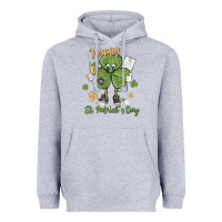 Heather Grey happy st. patrick's day Heavyweight Hoodie - MaliasSmallBusiness