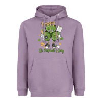Lavender happy st. patrick's day Heavyweight Hoodie - MaliasSmallBusiness