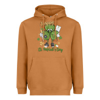 Meerkat happy st. patrick's day Heavyweight Hoodie - MaliasSmallBusiness