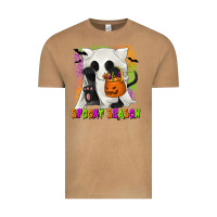 Vintage Camel Spooky Season Ghost Cat Vintage Tee - texasbilliewilder