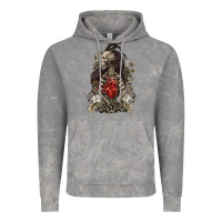 Cloud Rock floral skeleton Vintage Hoodie - RanaPortraitStore