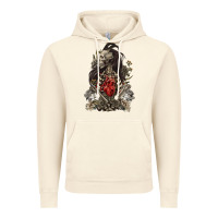 Vintage Artic floral skeleton Vintage Hoodie - RanaPortraitStore