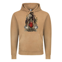 Vintage Camel floral skeleton Vintage Hoodie - RanaPortraitStore