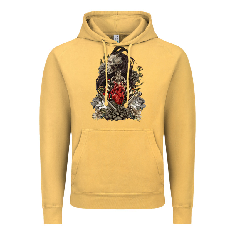 Floral Skeleton Vintage Hoodie by RanaPortraitStore | Teevron