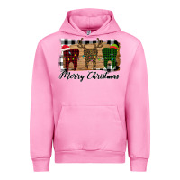 Fuchsia Pink Merry Christmas Teeth Urban Hoodie - Bettercallsaul