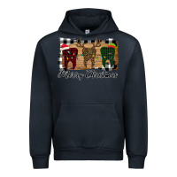 Navy Merry Christmas Teeth Urban Hoodie - Bettercallsaul