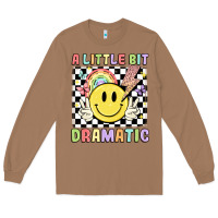 Toasted Coconut a little bit dramatic Long Sleeve Tee - JahusDesignShop