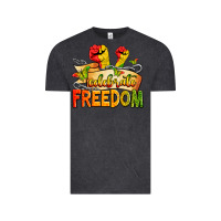 Vintage Black celebrate freedom Vintage Tee - Zillion Design Studio