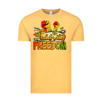Vintage Mustard celebrate freedom Vintage Tee - Zillion Design Studio