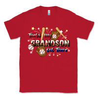 Red that's my grandson out there baseball Classic Tee - JahusDesignShop