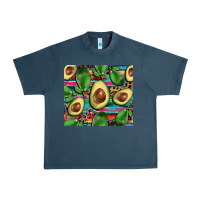Midnight Navy avacado Urban Heavy Tee - BarkalooDesign