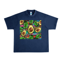 Navy avacado Urban Heavy Tee - BarkalooDesign