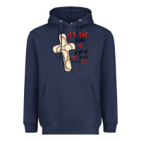 Navy baseball Heavyweight Hoodie - MaliasSmallBusiness