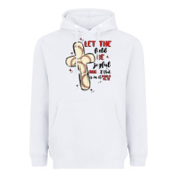 White baseball Heavyweight Hoodie - MaliasSmallBusiness