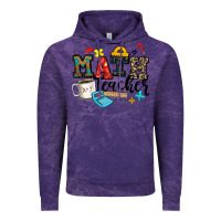 Cloud Purple math teacher Vintage Hoodie - Zillion Design Studio