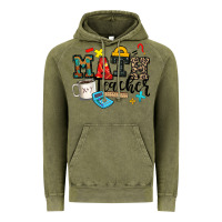 Vintage Olive math teacher Vintage Hoodie - Zillion Design Studio